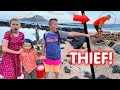 Someone Stole Our Stuff! We Caught it in Our Video!