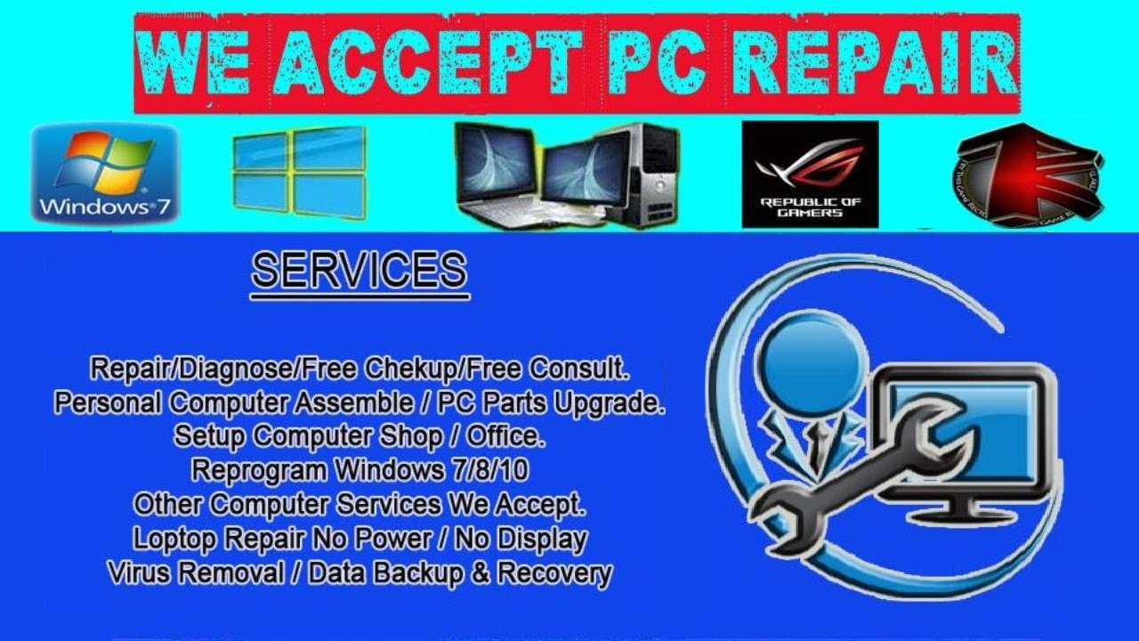 PC Repair Software and hardware 13 (Tagalog) Blank Screen YouTube