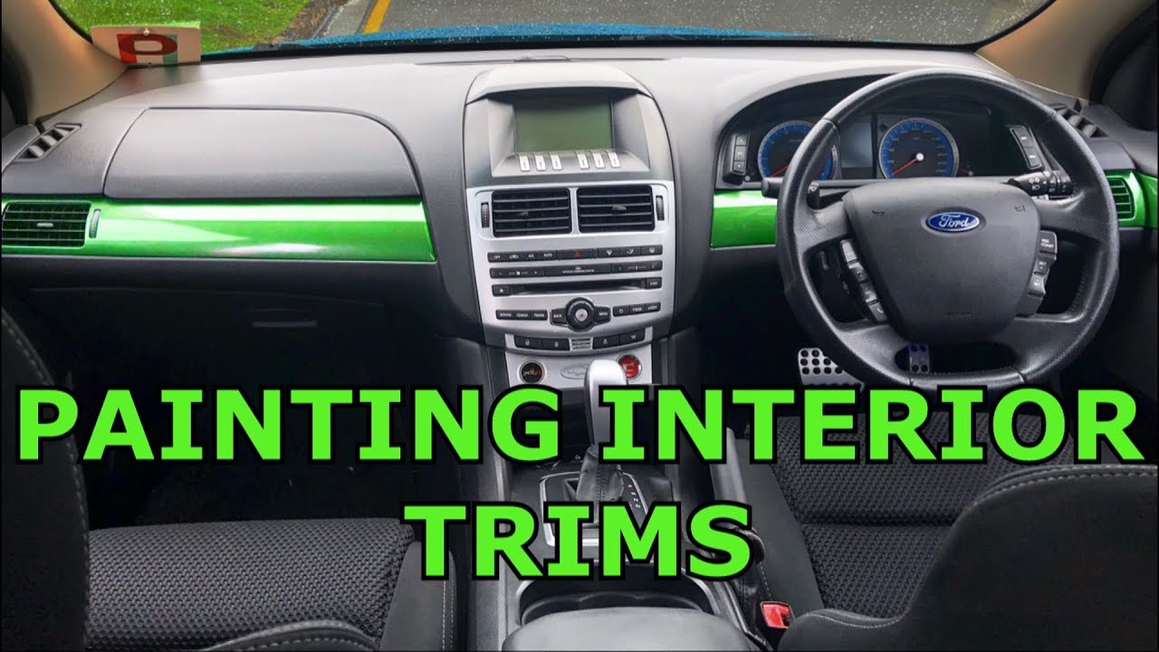 How To Paint Interior Trims Ford Falcon Fg How To