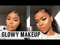 GLOWY orange/red summer makeup tutorial ♡ | blaican