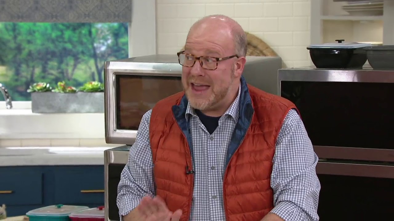 COLLAPSE-IT Set of (2) 7-Cup Silicone Microwave Bakers on QVC