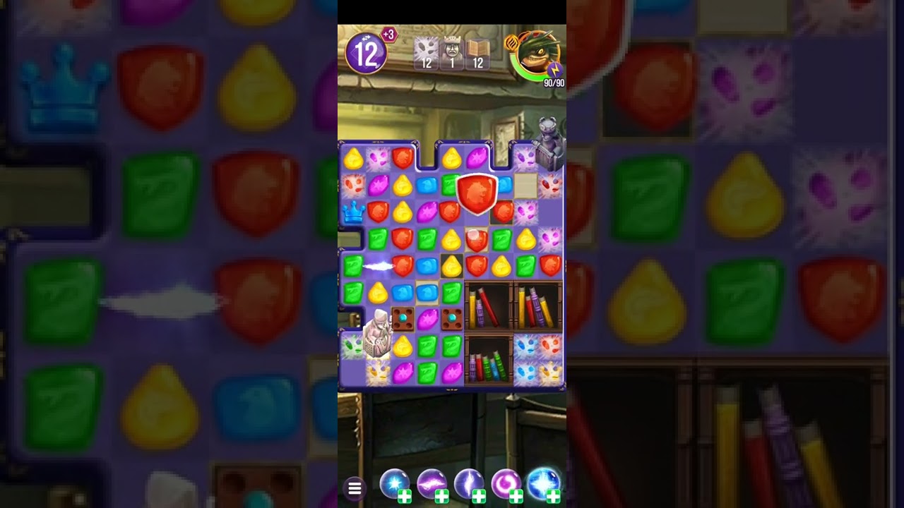Harry Potter: Puzzles & Spells level 2459 no boosters