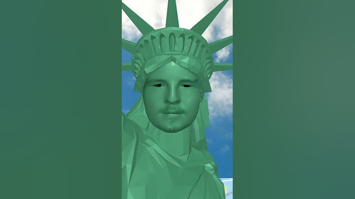 Hi, I’m the Statue of Liberty. Have a good day.