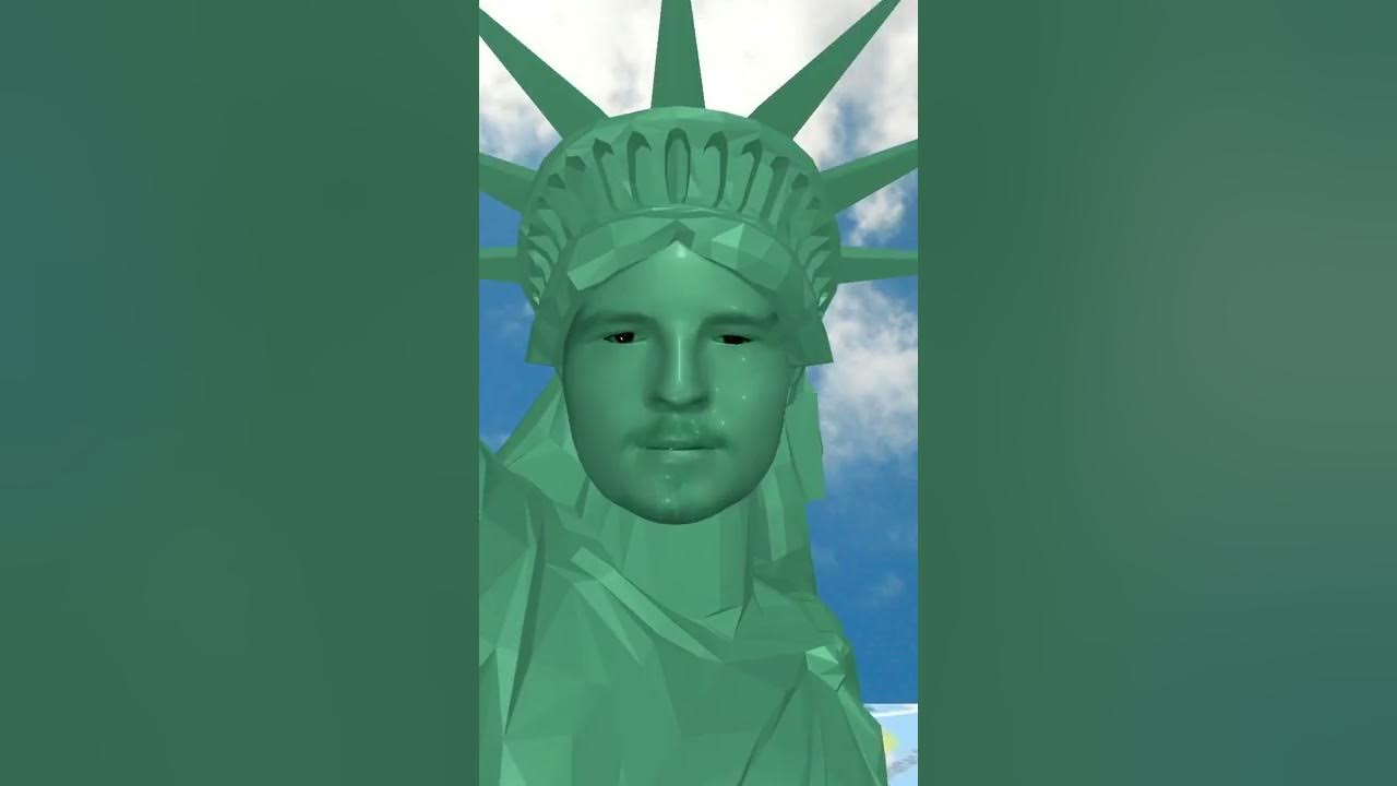 Hi, I’m the Statue of Liberty. Have a good day. Hi, I’m the Statue of Liberty. Have a good day.