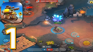 Pico Tanks -  Walkthrough Gameplay #1 (iOS,Android)