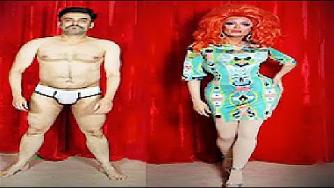 HOW  DRAG QUEEN TRANSFORM BODY SHAPE HIPPADS FROM MALE TO FEMALE PERFECT WAIST  BODY CURVERS DIY