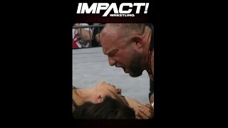 Bully Ray With A Slam And Some Trash Talk To Mickie James | IMPACT! January 19, 2023 #SHORTS
