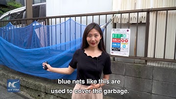 How does Japan deal with garbage?
