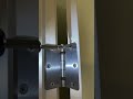 Fixing a door hinge