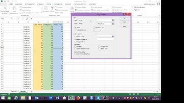 How to incorporate two explanatory variables in a regression (Excel)
