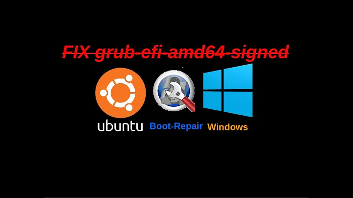 How Fix grub-efi-amd64-Signed Failed Installation Ubuntu OS