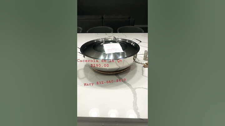 Cacerola de 16 Qt $190.00 Mary 832-660-8419