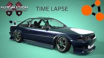 MIND-BLOWING Automation Game Drift Car Build in Under 20min time lapse part 1