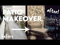 24-hr PATIO *oasis* MAKEOVER | downtown city views 🌃