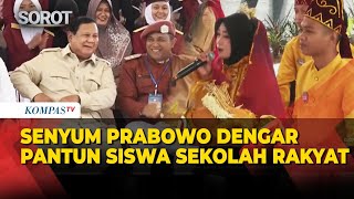 Download Lagu Senyum Presiden Prabowo Dengar Pantun Siswa Sekolah Rakyat Banjarbaru MP3