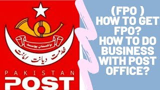 FPO (Franchise Post Office) | How to get Franchise Post Office with details?