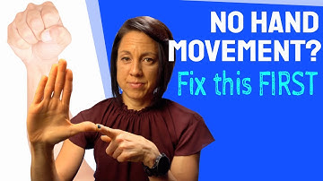Regaining hand movement after brain damage