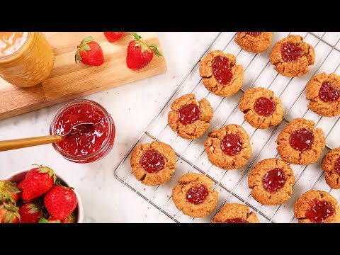 3 NEW Peanut Butter and Jelly Recipes | Cookies, Oatmeal Muffins & Grilled PB&J