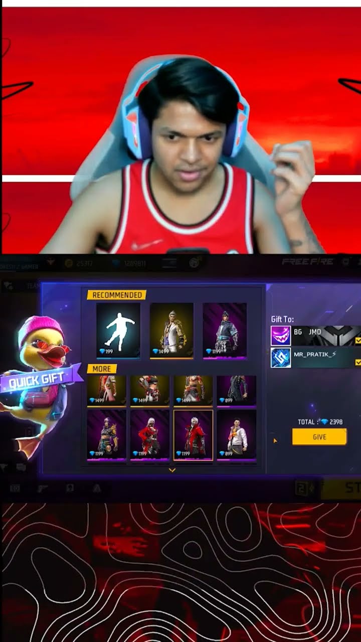 My Subscriber Got Shocked ?  Garena Free Fire #shorts #freefire