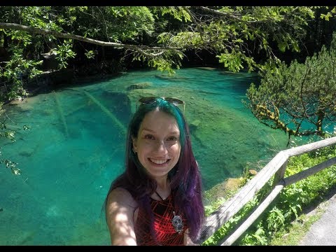 O LAGO MAIS AZUL DO MUNDO E TOBOGÃ NOS ALPES - SUIÇA