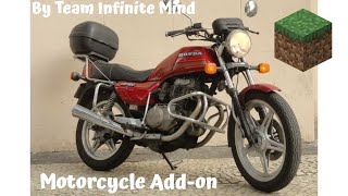 Motorcycle Added to Minecraft ! | Motorcycle Add-on | by Team Infinite Mind screenshot 2
