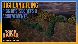 Tomb Raider 3 - Highland Fling - Pick ups / Secrets / Achievements - All In One