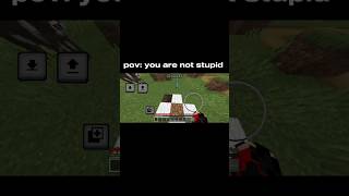 if those minecraft youtube shorts weren't dumb...