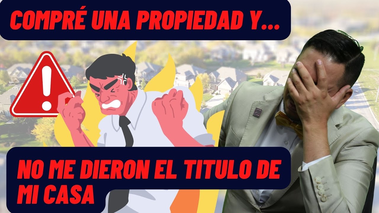 Compre una Casa en los Estados Unidos.  NO ME DIERON EL TITULO Deed of Trust vs Deed of Reconveyance
