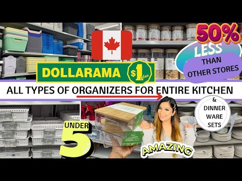 Dollarama Canada Dollar Store Finds, Entire Kitchen Organizers ...