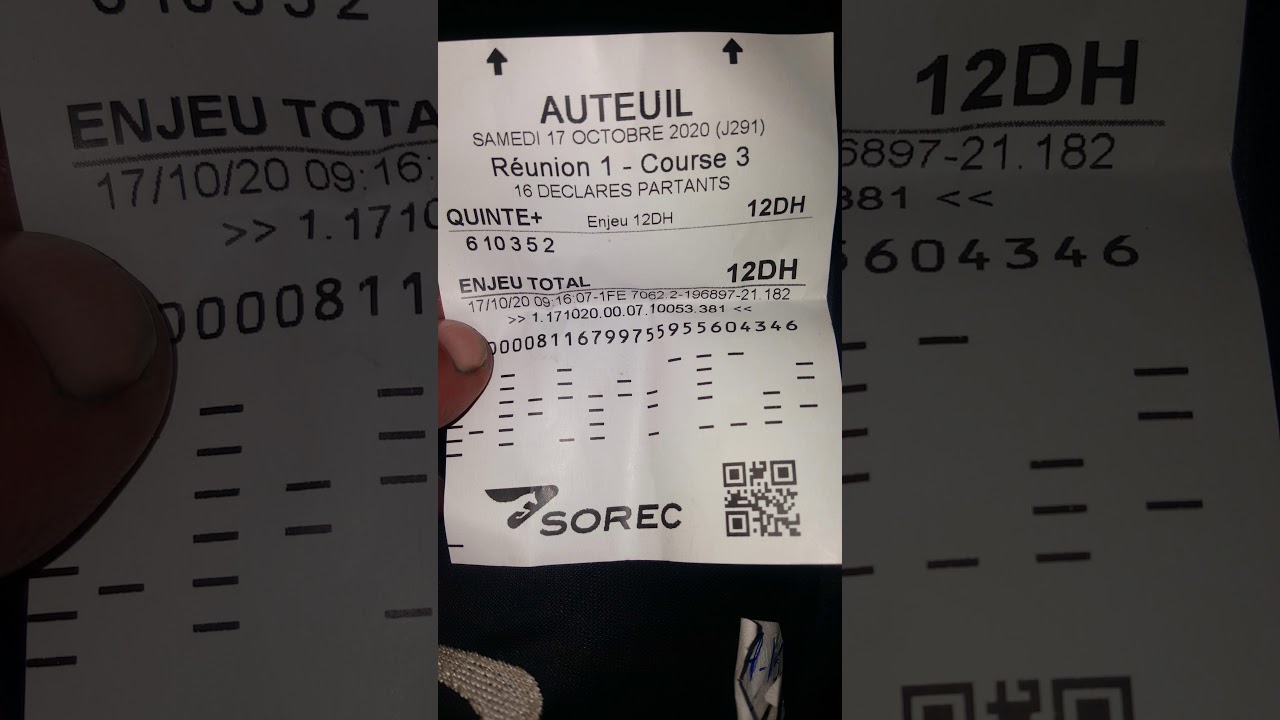 Quinte de 17-10-2020    kay9olbni ghi fafori domag