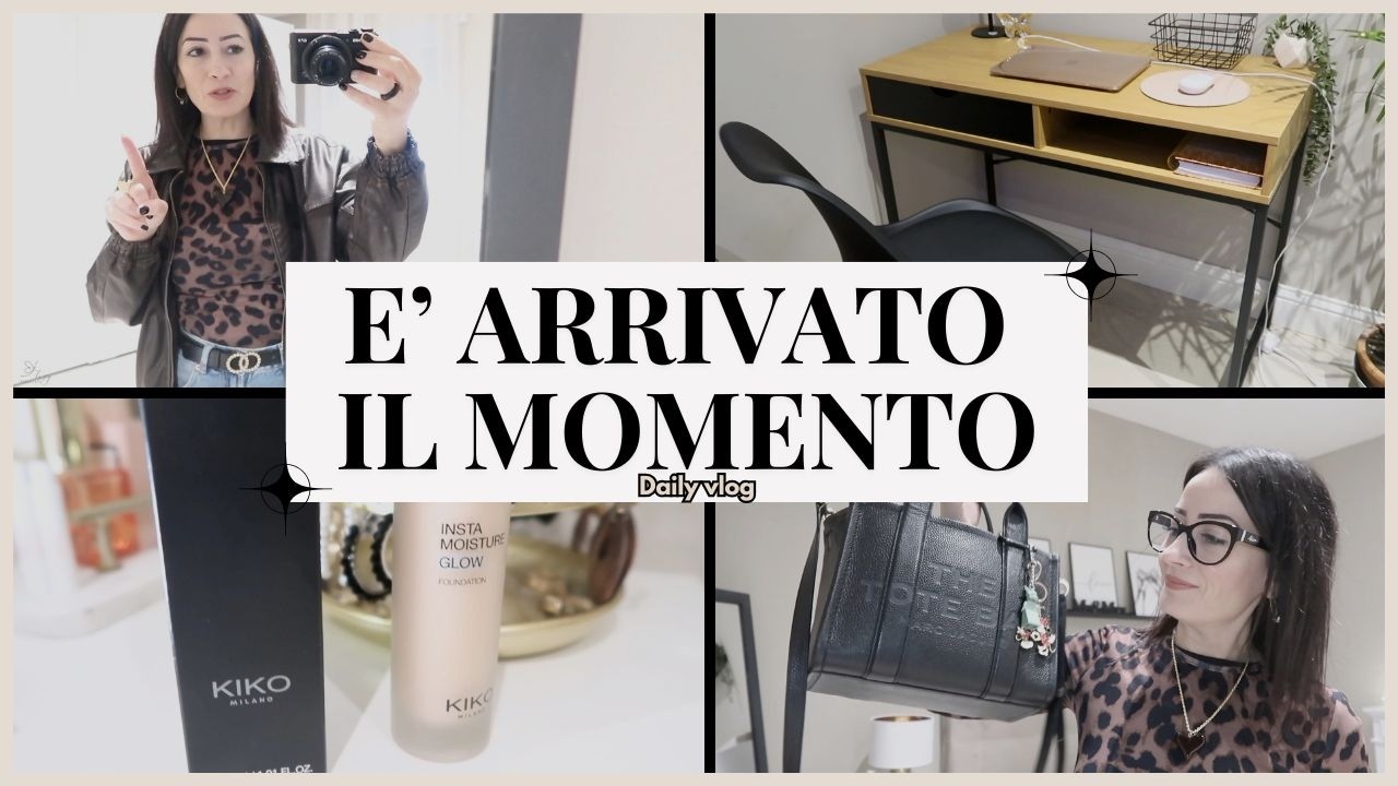 NOVITA' SUL MIO CANALE🫢 | nuova postazione studio, spesa e outfit ♥