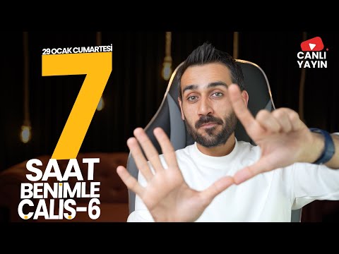 EnAz7Saat Benimle Çalış /6 / Kampın 8.Günü 🔥