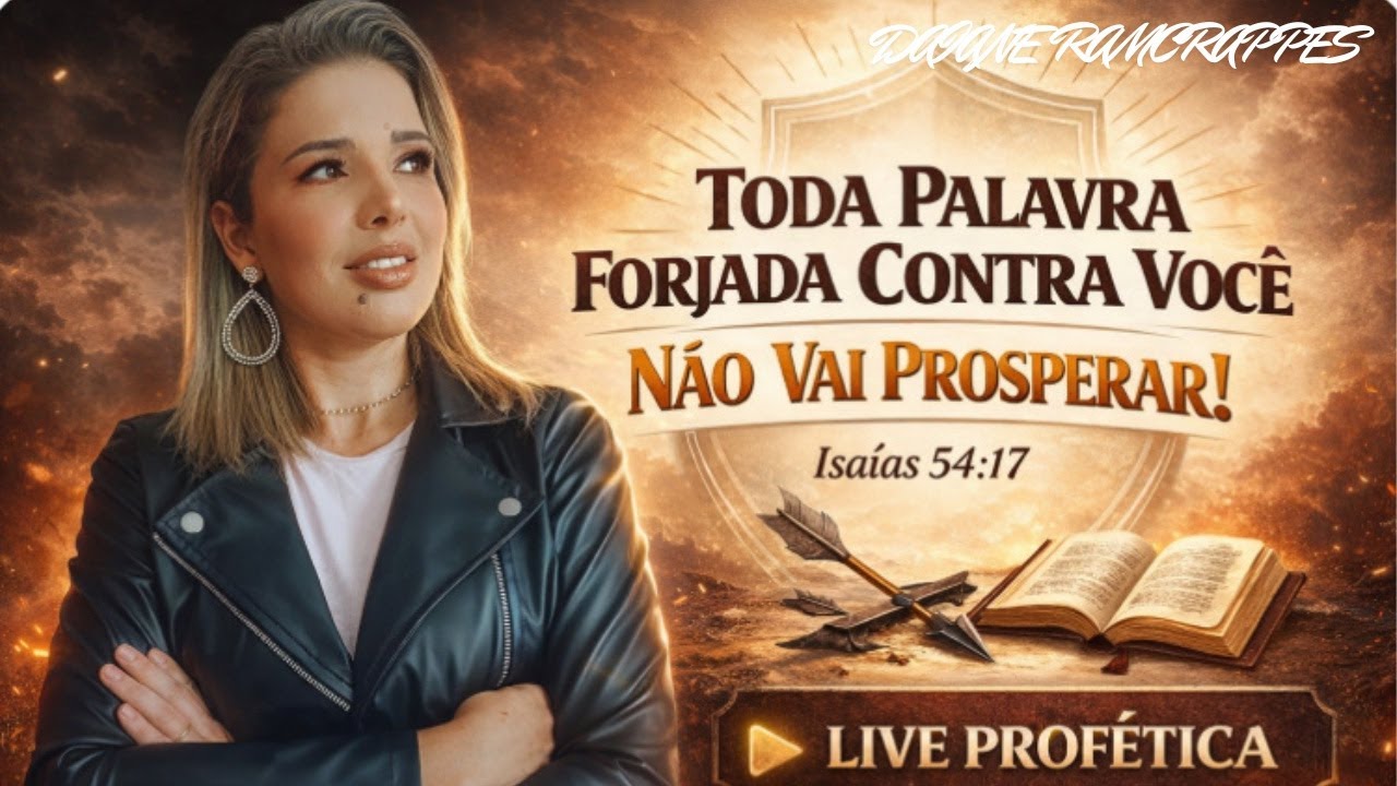 TODA PALAVRA FORJADA CONTRA VOCÊ NÃO VAI PROSPERAR#deus #palavra #forjada #prosperar #mudanca #fe