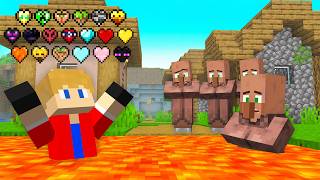Consegui CORAÇÕES dos MOBS no Minecraft!