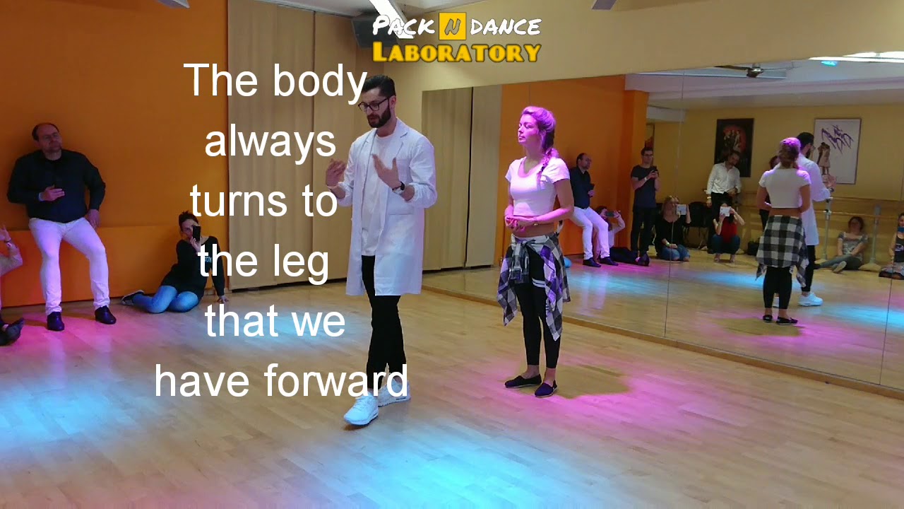 Variations of the basic step Beginner Kizomba Urban Kiz / Packndance