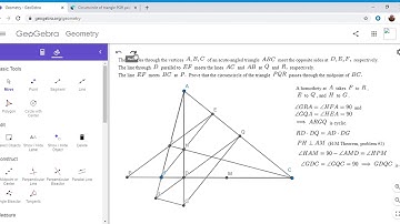 Olympiad Geometry Problem #22: Perpendiculars, Parallel, Cyclic