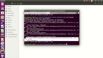 python socket.error: [Errno 98] Address already in use