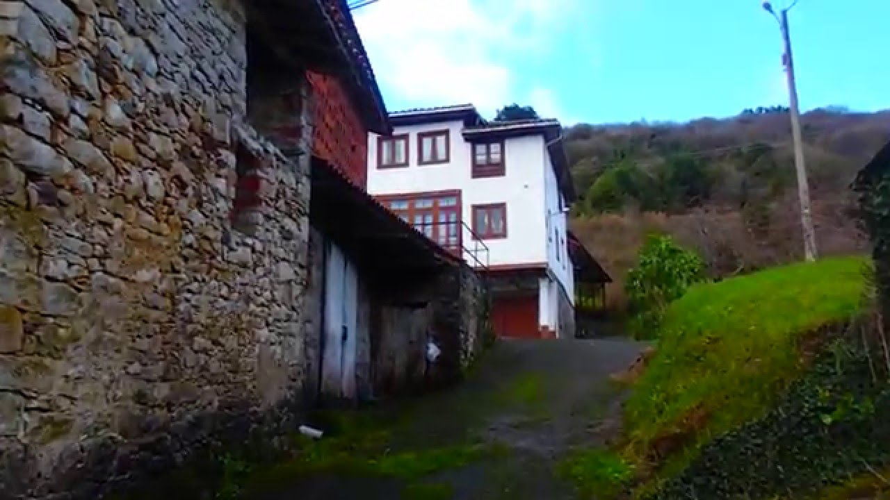 SUBIENDO DE SUBURRIBA AL MONTE DE SANTA EUFEMIA. ENCIMA DE CORNELLANA (ASTURIAS)