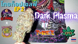 EP2 รีวิวกัญชาสายพันธุ์ Dark Plasma by T-REX (66Zombies)