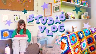 happy feb ♡ making a calendar, mini shop update, kitchen updates + animal crossing