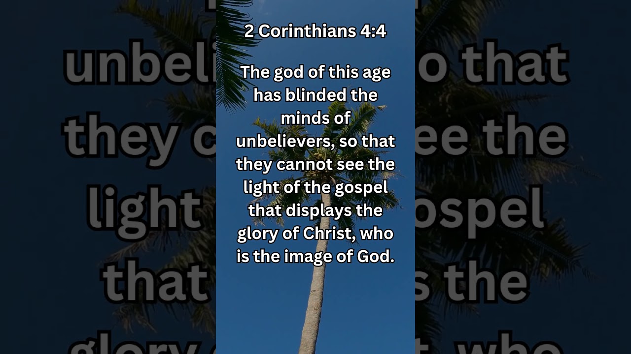 Journey of faith and spiritual growth | 2 Corinthians 4:4 