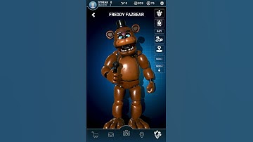Freddy idle animation in fnaf ar