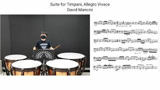 Suite For Timpani, Allegro Vivace