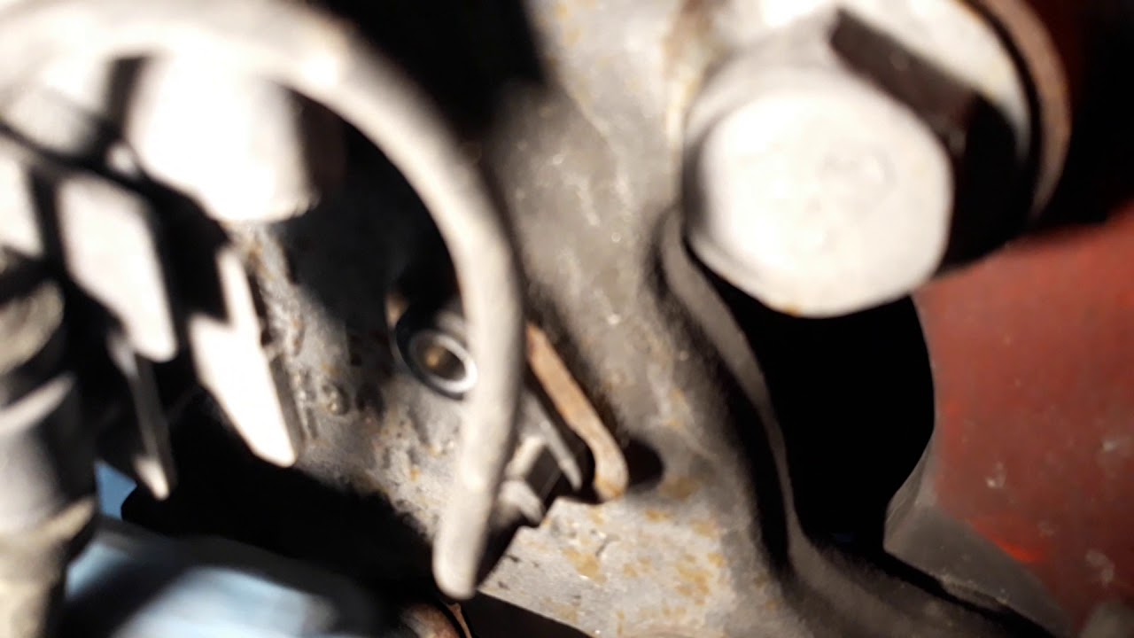 Challenger front wheel speed sensor replacement. YouTube