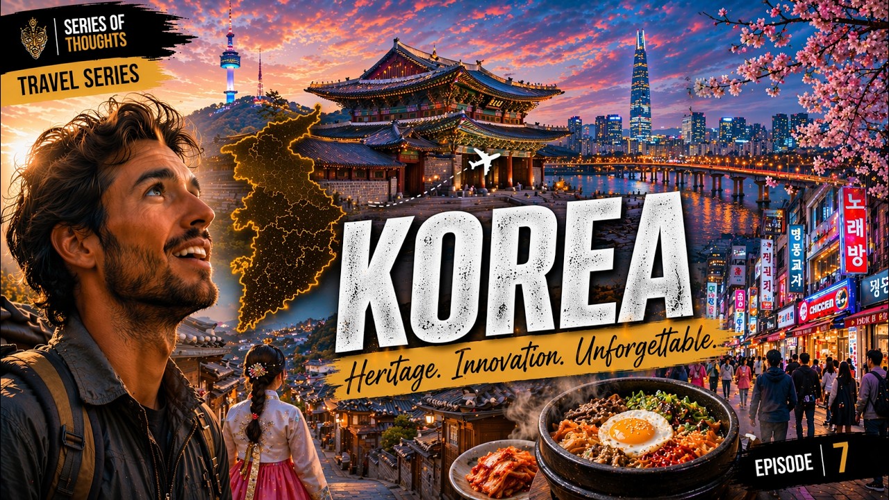 South Korea Travel Guide 🇰🇷 | From Seoul’s Neon Streets to Ancient Palaces