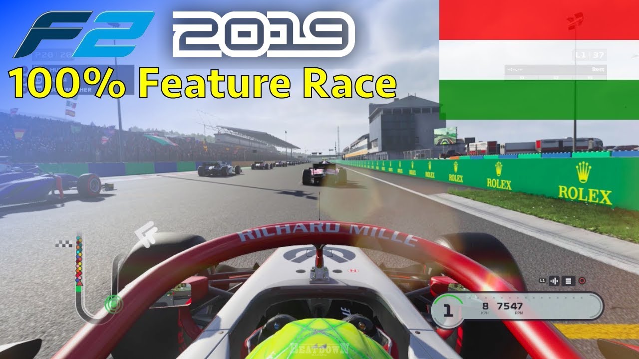 F1 2019 - Let's Make Schumacher F2 Champion #15: 100% Feature Race Hungary