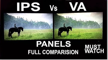 IPS vs VA Panels | Technical & Practical Live Comparison | TN vs VA vs IPS | #VA #IPS #VAvs #IPSvs