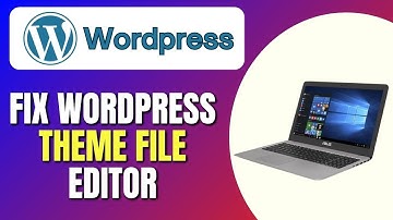 How to Fix WordPress Theme File Editor Not Showing | Fix Missing WordPress Theme Editor | Tutorial