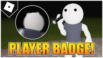 How to get the "PLAYER" BADGE AND MORPH in CUSTOM PIGGY SHOWCASE! [ROBLOX]