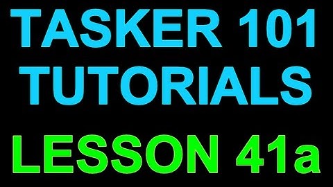 Tasker101 Tutorials Lesson 41a - Manipulating Time - Set Alarm X hours from now